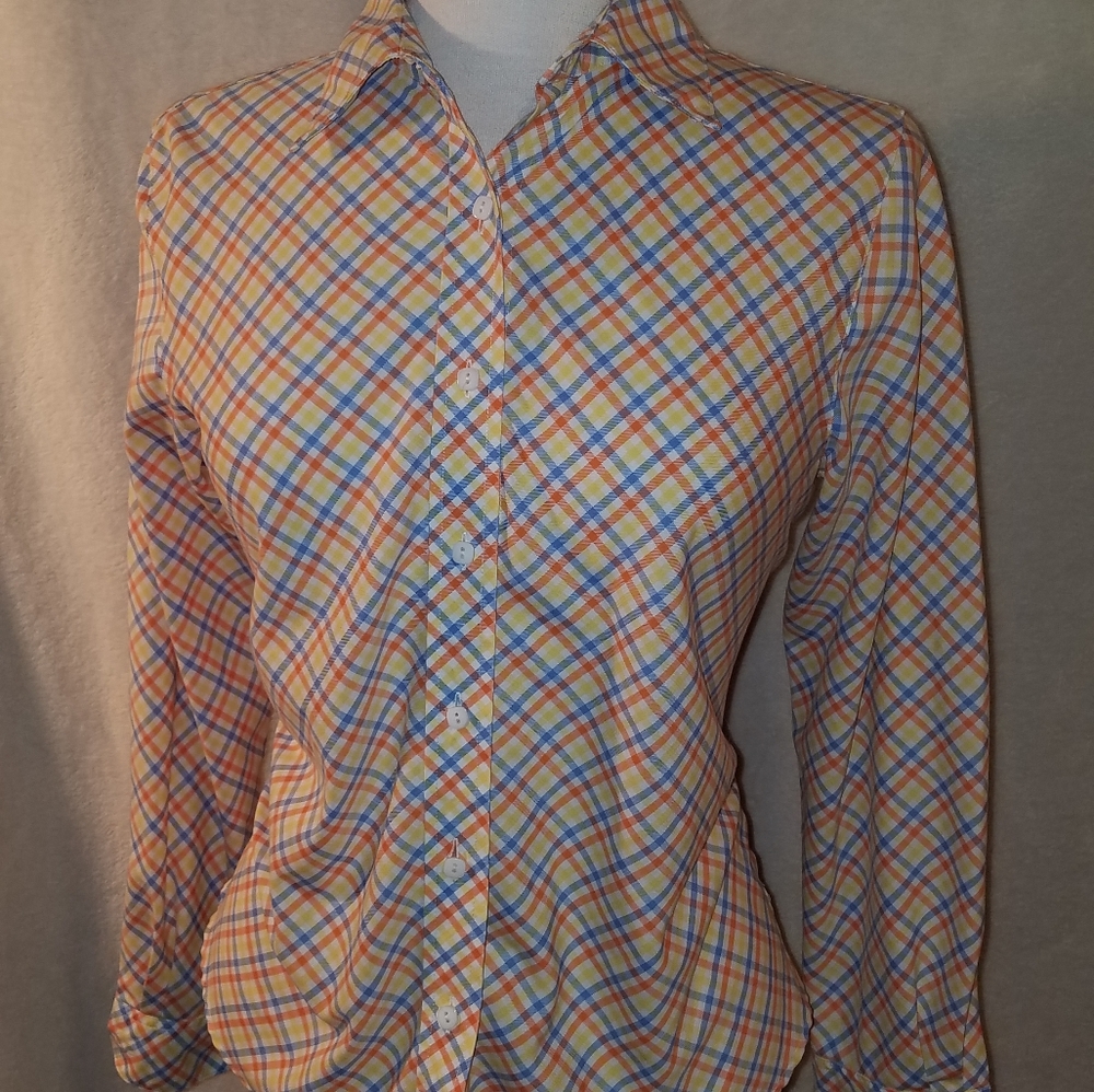 Foxcroft button up blouse